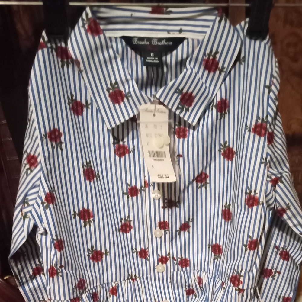 Brooks Brothers Shirt Dress - NWT Size 6 (Kids)